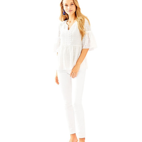 NWT Lilly Pulitzer Inez Top - Picture 2 of 7